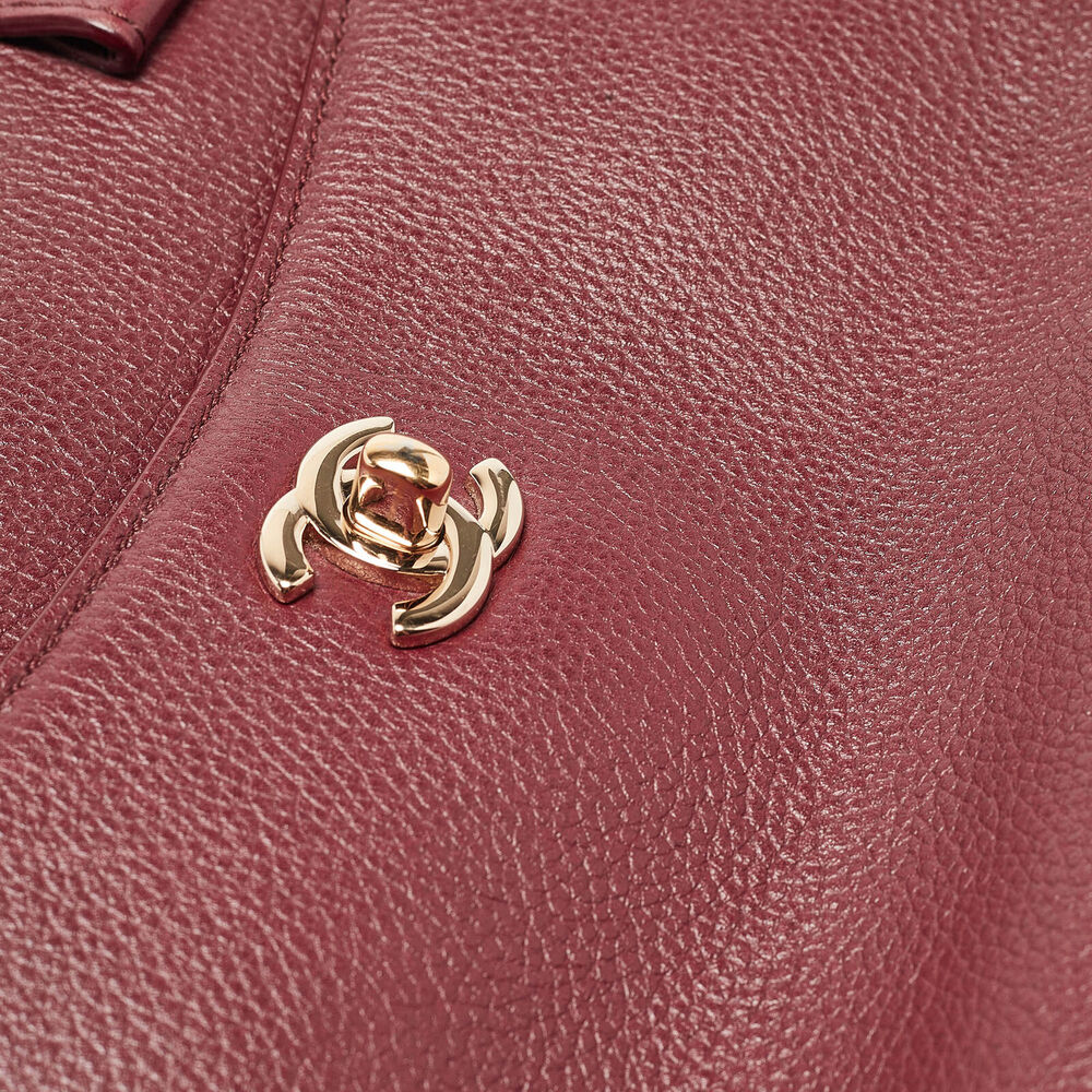 Chanel Burgundy Leather Small Neo #127497C28B - Picture 6 of 10